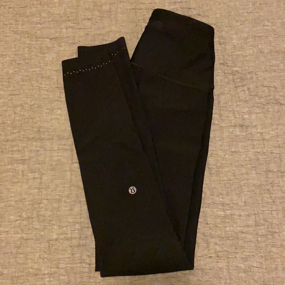 Lululemon Black In Focus Run Tight